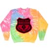 Crew Neck Fleece Tie Dye Thumbnail