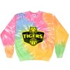 Crew Neck Fleece Tie Dye Thumbnail