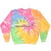 Crew Neck Fleece Tie Dye Thumbnail