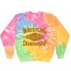 Crew Neck Fleece Tie Dye Thumbnail