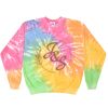 Crew Neck Fleece Tie Dye Thumbnail