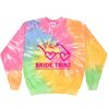 Crew Neck Fleece Tie Dye Thumbnail