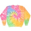 Crew Neck Fleece Tie Dye Thumbnail