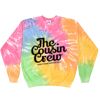 Crew Neck Fleece Tie Dye Thumbnail