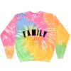 Crew Neck Fleece Tie Dye Thumbnail