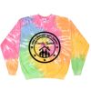 Crew Neck Fleece Tie Dye Thumbnail