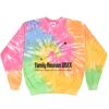 Crew Neck Fleece Tie Dye Thumbnail