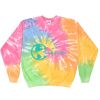 Crew Neck Fleece Tie Dye Thumbnail