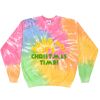Crew Neck Fleece Tie Dye Thumbnail