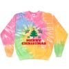 Crew Neck Fleece Tie Dye Thumbnail