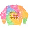 Crew Neck Fleece Tie Dye Thumbnail