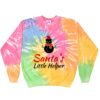 Crew Neck Fleece Tie Dye Thumbnail