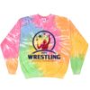 Crew Neck Fleece Tie Dye Thumbnail