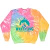 Crew Neck Fleece Tie Dye Thumbnail