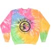 Crew Neck Fleece Tie Dye Thumbnail