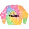 Crew Neck Fleece Tie Dye Thumbnail