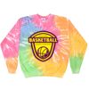 Crew Neck Fleece Tie Dye Thumbnail