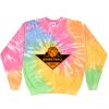 Crew Neck Fleece Tie Dye Thumbnail