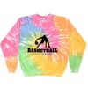 Crew Neck Fleece Tie Dye Thumbnail