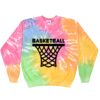 Crew Neck Fleece Tie Dye Thumbnail