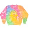 Crew Neck Fleece Tie Dye Thumbnail