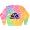 Crew Neck Fleece Tie Dye Thumbnail