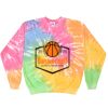 Crew Neck Fleece Tie Dye Thumbnail