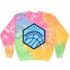 Crew Neck Fleece Tie Dye Thumbnail