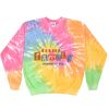 Crew Neck Fleece Tie Dye Thumbnail