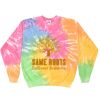 Crew Neck Fleece Tie Dye Thumbnail