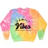 Crew Neck Fleece Tie Dye Thumbnail