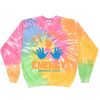 Crew Neck Fleece Tie Dye Thumbnail