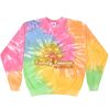 Crew Neck Fleece Tie Dye Thumbnail
