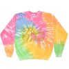 Crew Neck Fleece Tie Dye Thumbnail