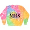 Crew Neck Fleece Tie Dye Thumbnail
