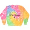 Crew Neck Fleece Tie Dye Thumbnail