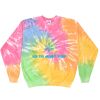 Crew Neck Fleece Tie Dye Thumbnail