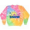 Crew Neck Fleece Tie Dye Thumbnail