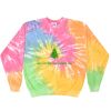 Crew Neck Fleece Tie Dye Thumbnail